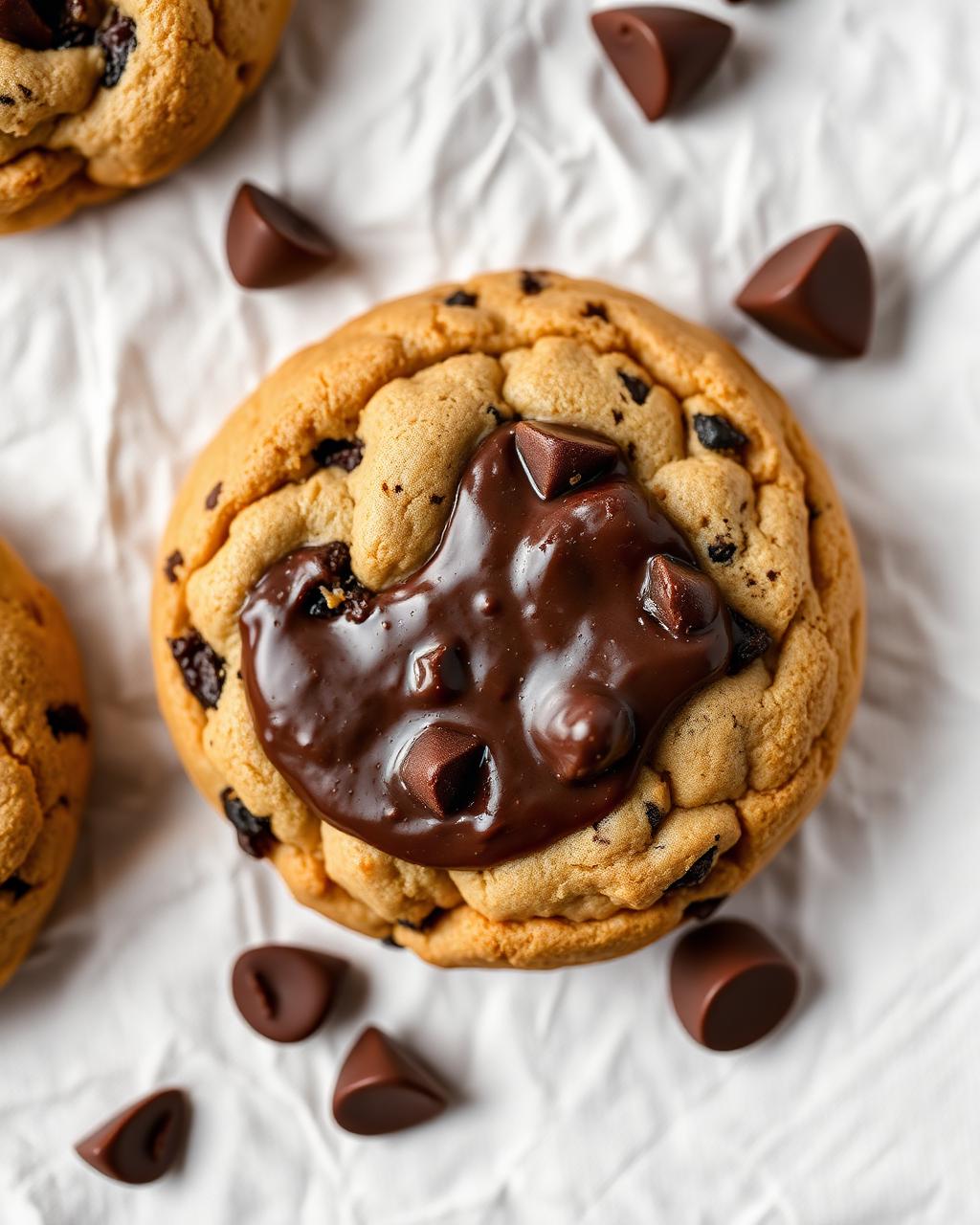 Thick Bakery-Style Chocolate Chip Cookies